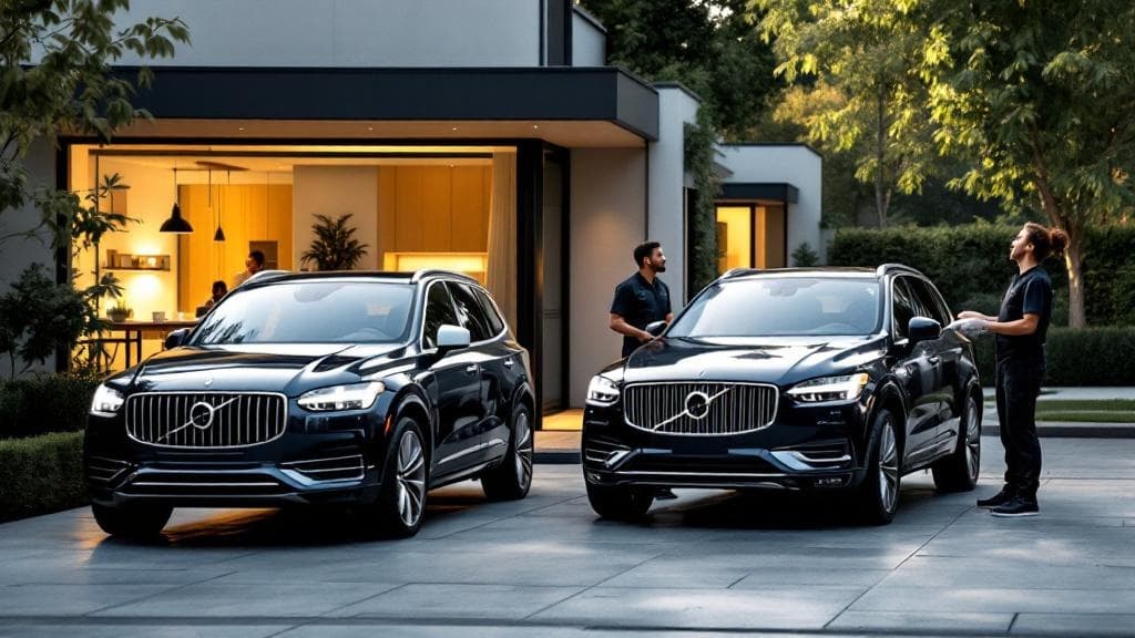 DrivewayWash crew working at a residential location